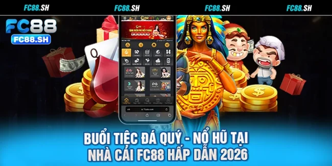 Buổi Tiệc Đá Quý - Nổ Hũ Tại Nhà Cái FC88 Hấp Dẫn 2026